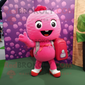 Pink Raspberry mascotte...