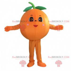 Kvindelig orange maskot, klementin kostume - Redbrokoly.com