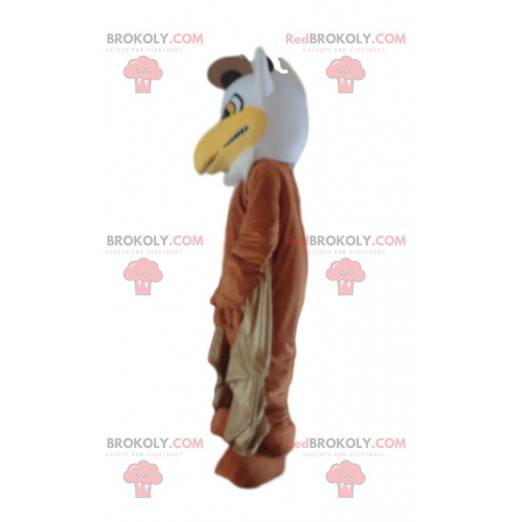 Mascot large brown bird, eagle costume, vulture - Redbrokoly.com