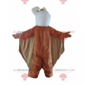 Maskot stor brun fugl, ørn kostume, grib - Redbrokoly.com