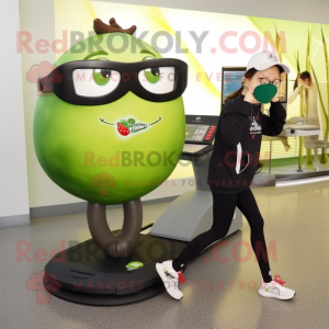 Olive Kiwi maskot...