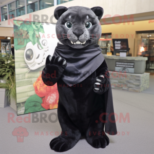 Black Mountain Lion maskot...