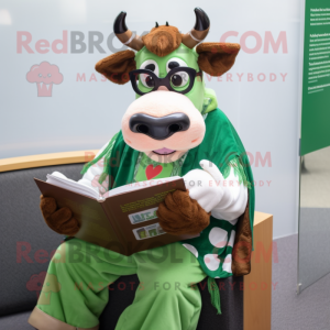 Forest Green Guernsey Cow...