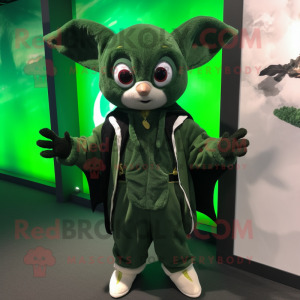 Forest Green Bat mascotte...