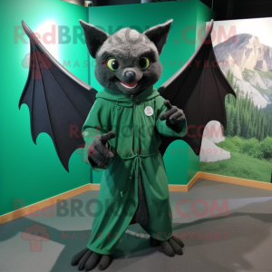 Forest Green Bat maskot...