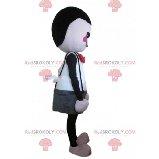 Karakter maskot, elegant lille dreng kostume - Redbrokoly.com