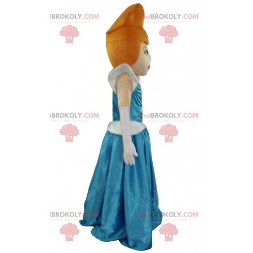 Principessa mascotte, regina, costume di Cenerentola -