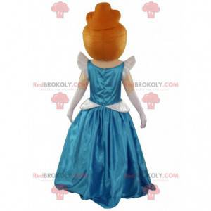 Mascotte de princesse, de reine, costume de Cendrillon -