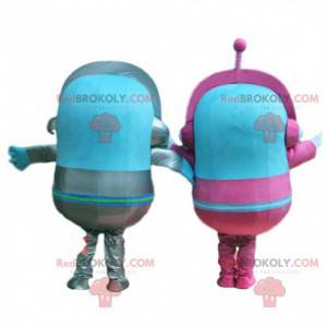 Alien mascots, futuristic monster costume - Redbrokoly.com