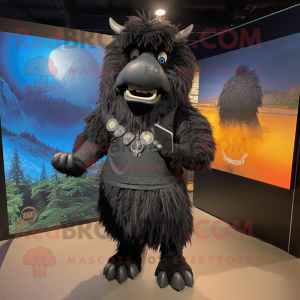 Black Buffalo maskot...