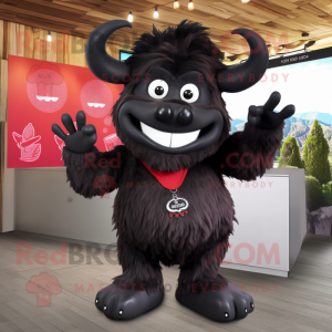 Black Buffalo maskot...