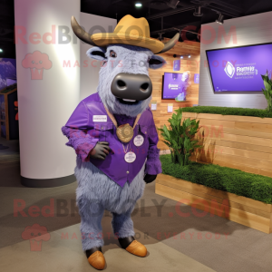 Lavendel Buffalo mascotte...