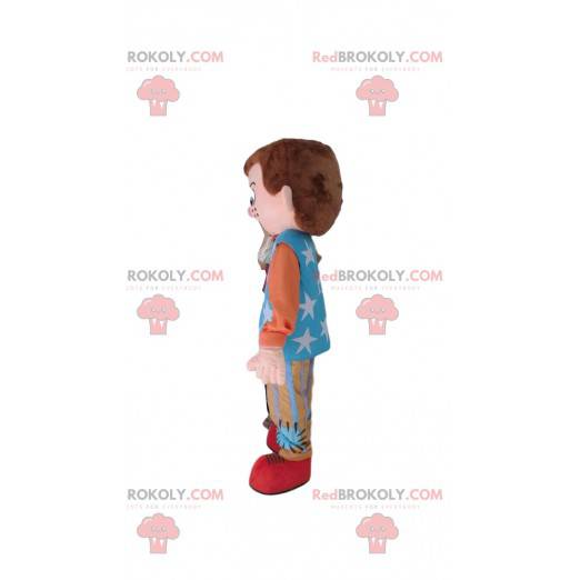 Young man mascot, circus character costume - Redbrokoly.com