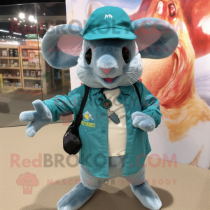 Teal Chinchilla mascotte...