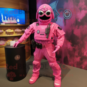 Pink Marine Recon mascotte...