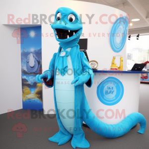 Sky Blue Hydra mascotte...