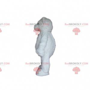 Mascotte orsacchiotto, costume orsacchiotto bianco -