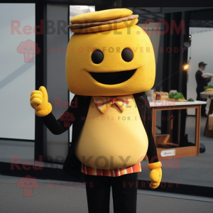 Yellow Burgers mascotte...