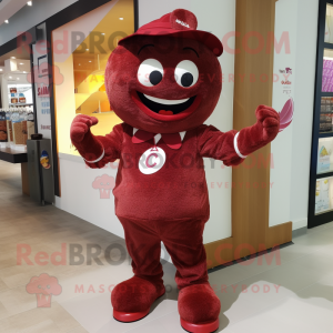 Maroon Candy mascotte...