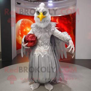 Silver Chicken mascotte...