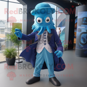 Blue Kraken mascotte...