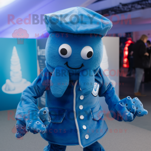 Blue Kraken mascotte...