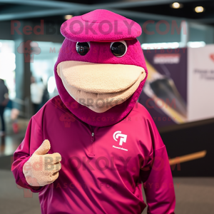 Magenta Python mascotte...