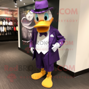 Purple Duck mascotte...