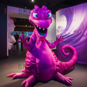 Magenta Hydra mascotte...