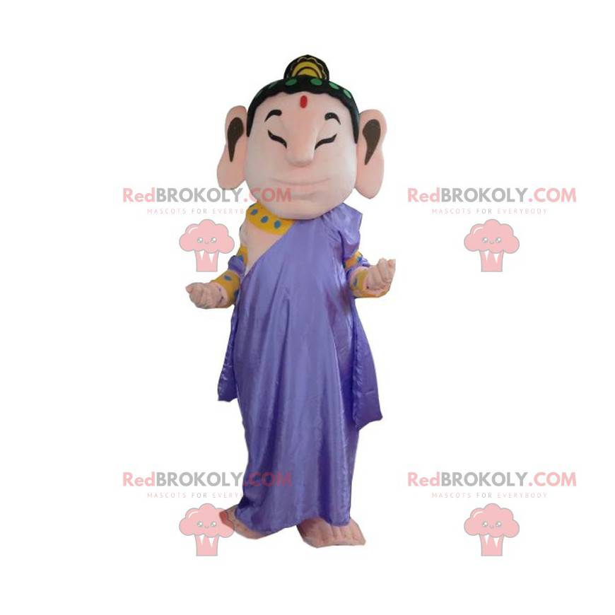 Boeddha mascotte, religieus, boeddhistisch kostuum -