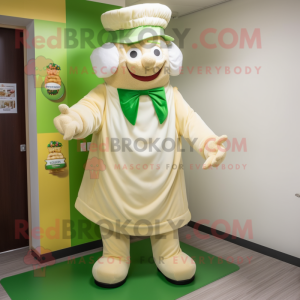 Creme Leprechaun maskot...