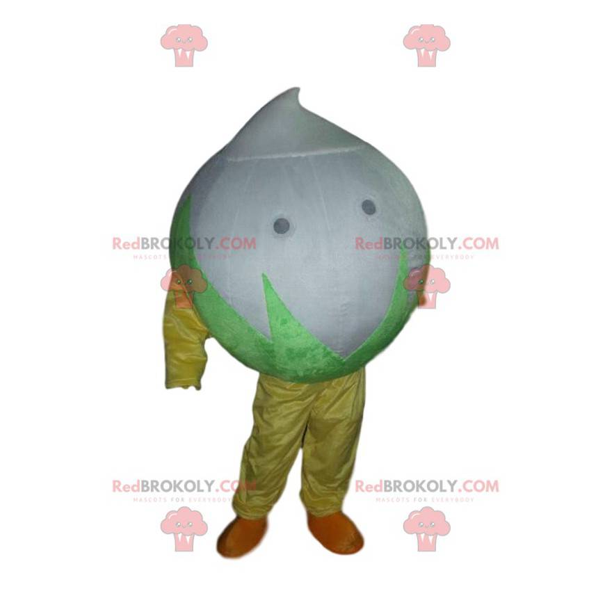 Giant cotton flower mascot, onion costume - Redbrokoly.com