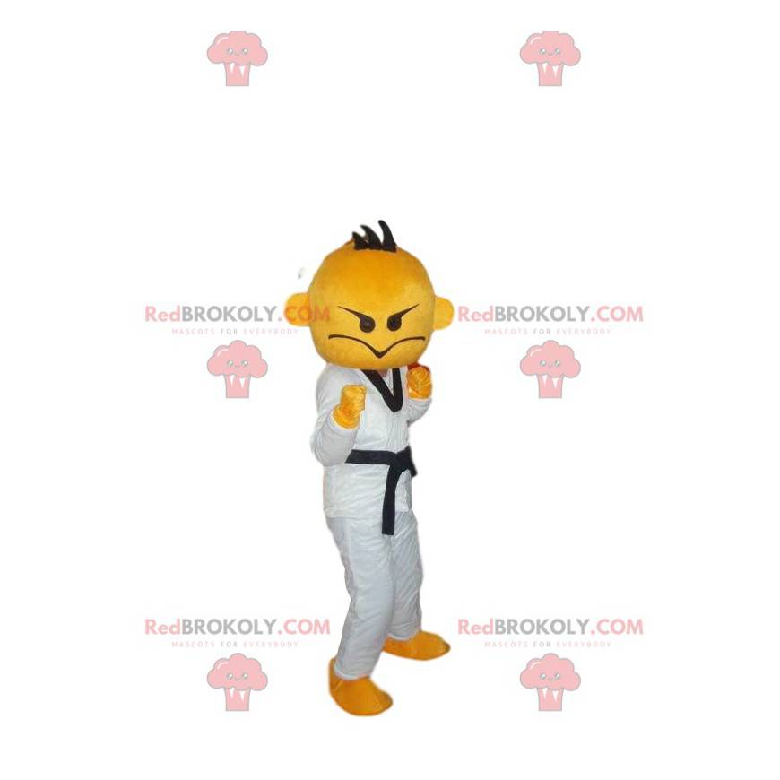 Mascote judoca, lutador, fantasia de carateca - Redbrokoly.com Mascote judoca, lutador, fantasia de carateca - Redbrokoly.com