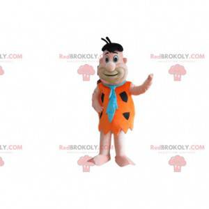 Mascot Fred Flintstones, famous prehistoric character -