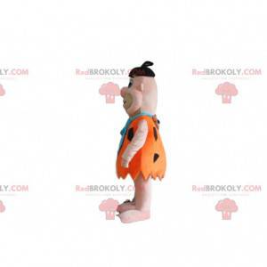 Mascot Fred Flintstones, famous prehistoric character -