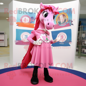 Pink Horseshoe mascotte...