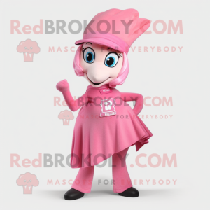 Pink Horseshoe maskot...