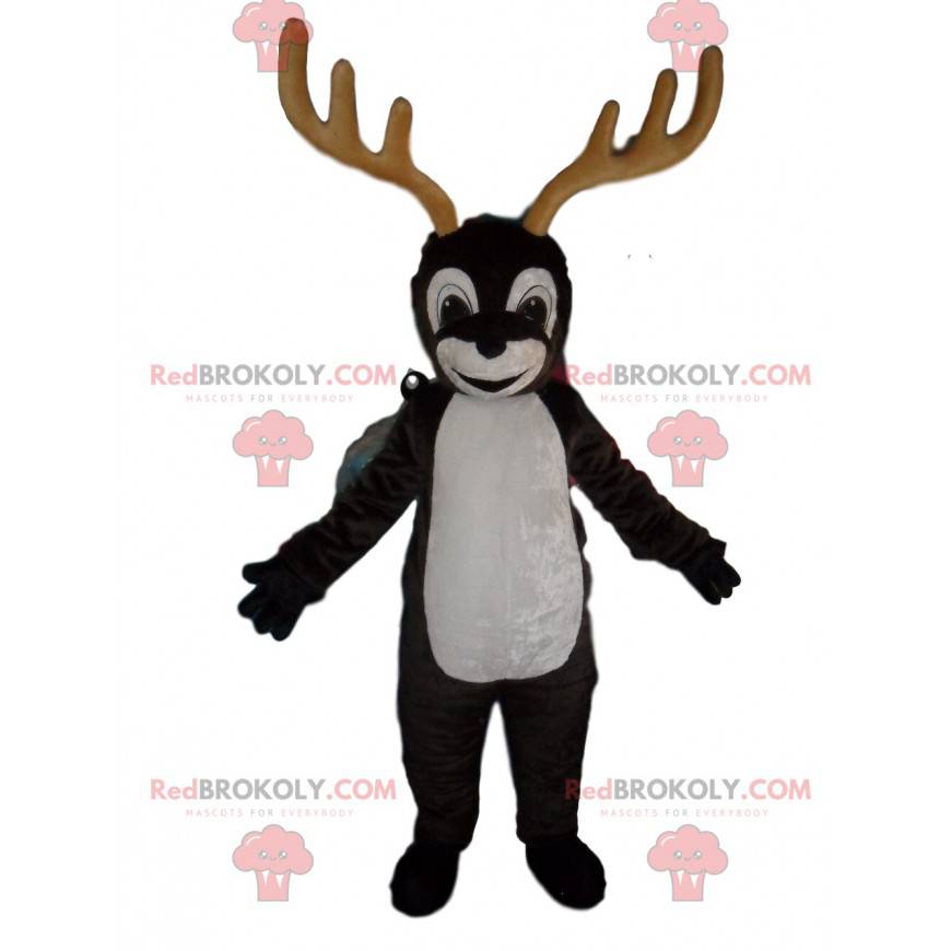 Maskot Caribou, kostým sobů, kostým jelenů - Redbrokoly.com Maskot Caribou, kostým sobů, kostým jelenů - Redbrokoly.com