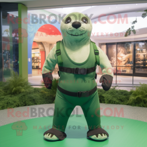Forest Green Seal mascotte...