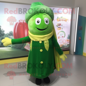  Zucchini maskot kostume...