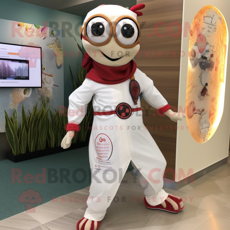 nan Doctor mascot costume character dressed with a Leggings and Wraps nan Doctor mascot costume character dressed with a Leggings and Wraps