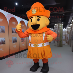 Orange romersk soldat...