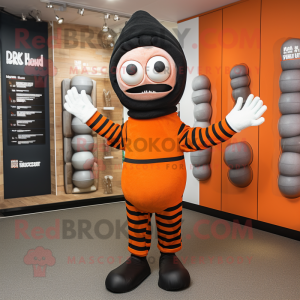 Rust Mime mascotte kostuum...