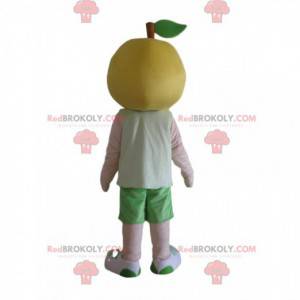 Citron maskot med solbriller, frugt kostume - Redbrokoly.com