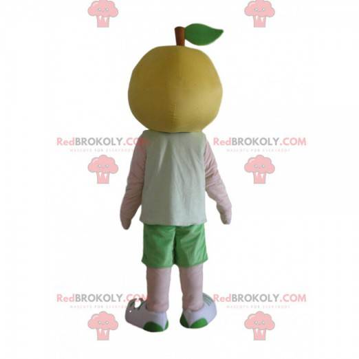 Lemon mascot with sunglasses, fruit costume - Redbrokoly.com