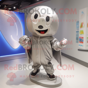 Silver baseball Ball maskot...