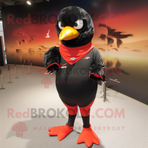 Red Blackbird maskot...