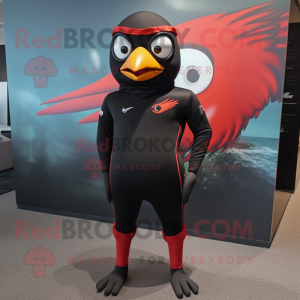 Red Blackbird maskot...