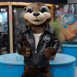  Otter mascotte kostuum...