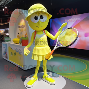 Citrongul tennisketcher...